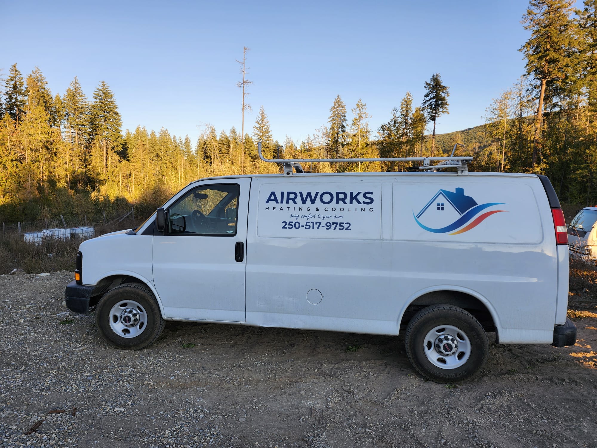 Viktor Schewa, owner of Airworks Heating & Cooling, Salmon Arm BC
